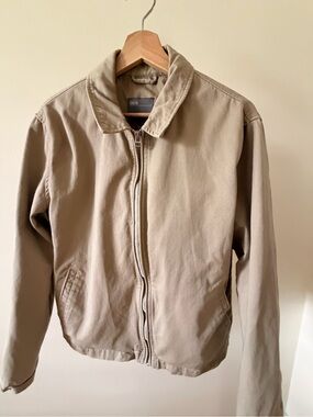 🌸 3/$50: ASOS Men's Khaki Zip-Front Casual Jacket